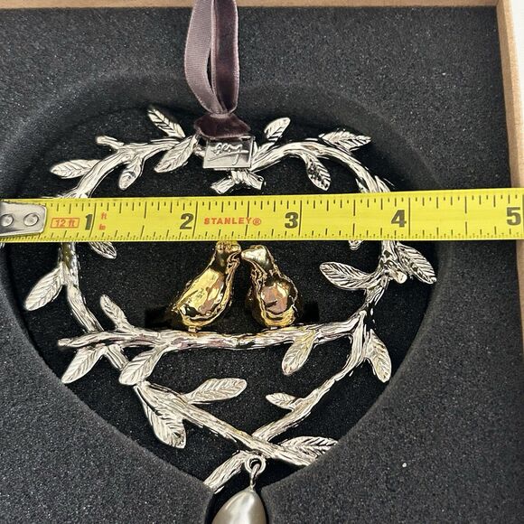 Michael Aram Lovebirds Christmas Ornament 132381 - Picture 8 of 9